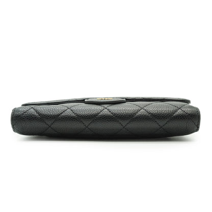 Lambskin Matelasse Classic Long Flap Wallet