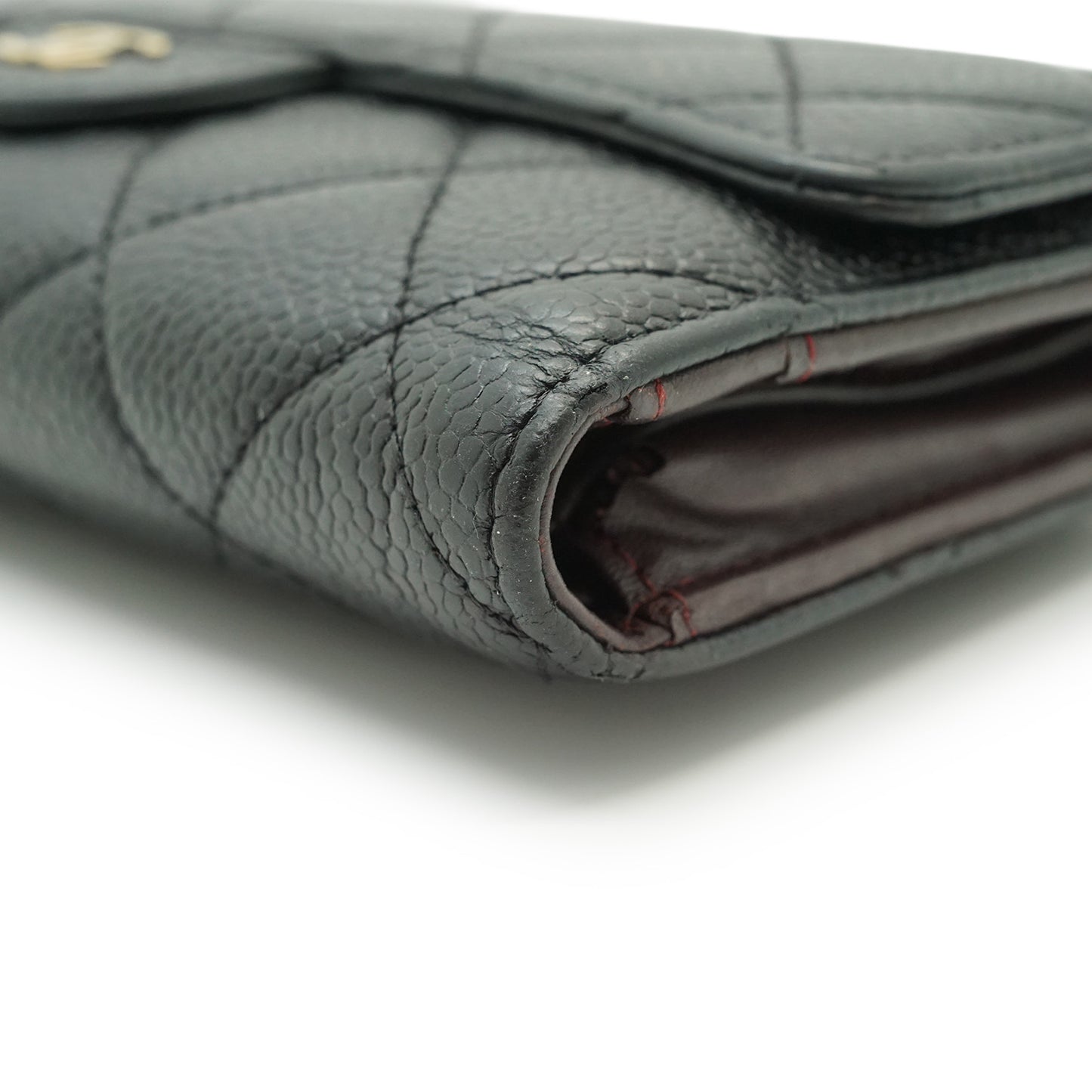 Lambskin Matelasse Classic Long Flap Wallet