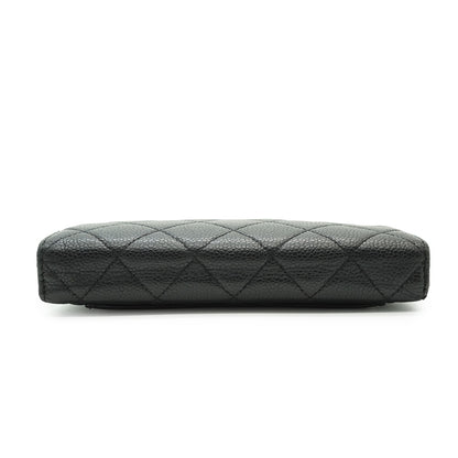 Lambskin Matelasse Classic Long Flap Wallet