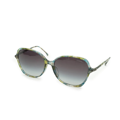 CC Tortoiseshell Frame Sunglasses