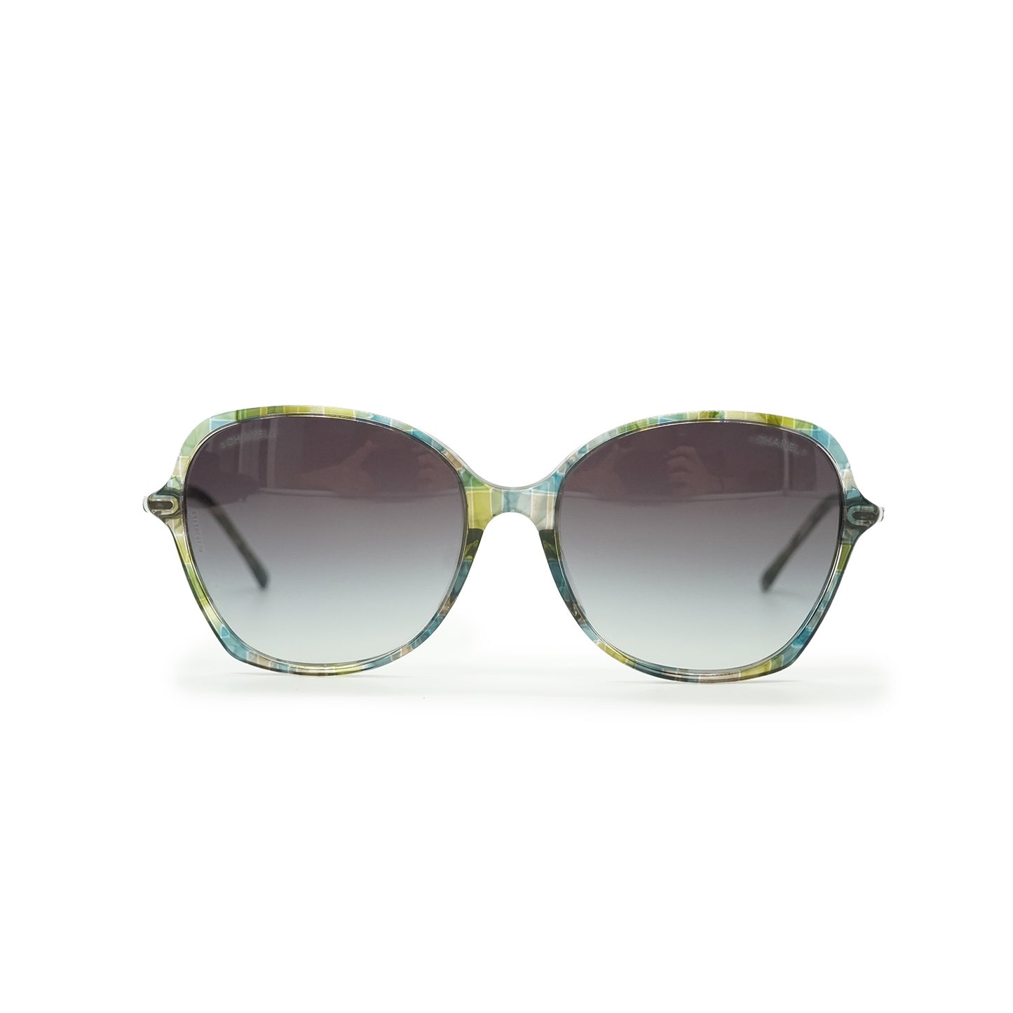 CC Tortoiseshell Frame Sunglasses