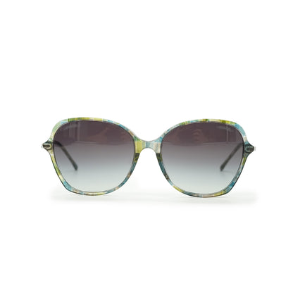 CC Tortoiseshell Frame Sunglasses
