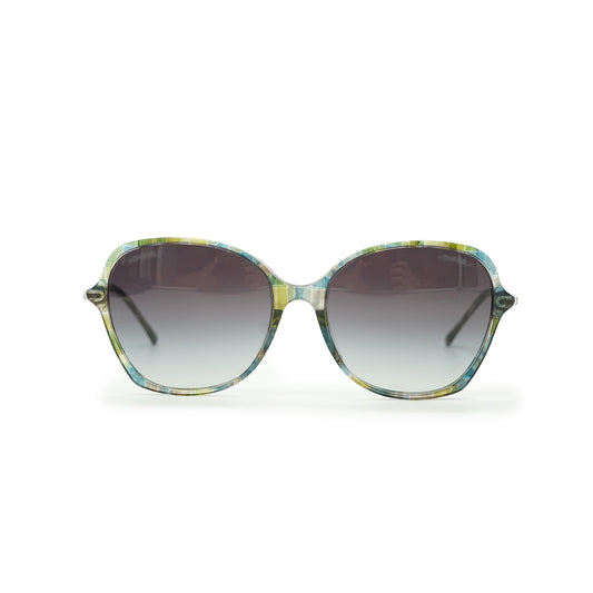 CC Tortoiseshell Frame Sunglasses