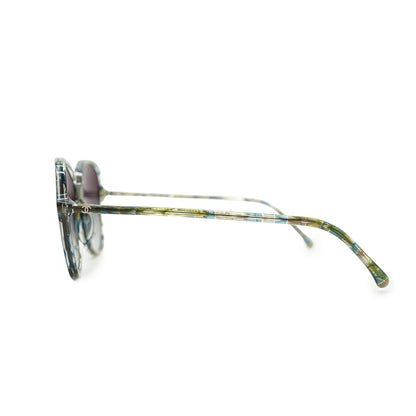 CC Tortoiseshell Frame Sunglasses