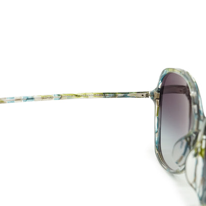 CC Tortoiseshell Frame Sunglasses