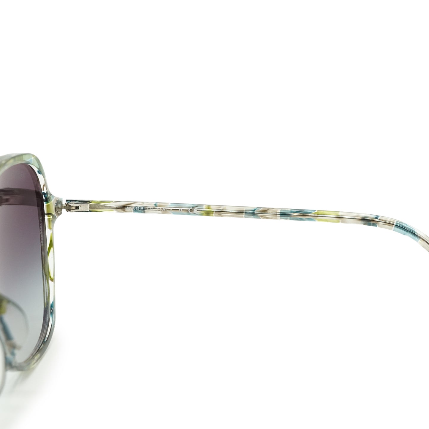 CC Tortoiseshell Frame Sunglasses