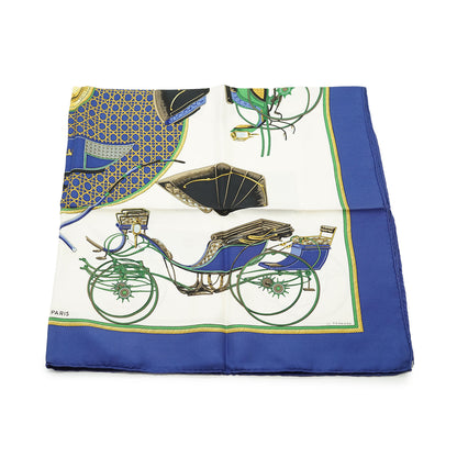 Les Voitures A Transformation by La Perriere Silk Carre 90