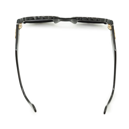 Vintage CC Scalloped Round-Frame Sunglasses