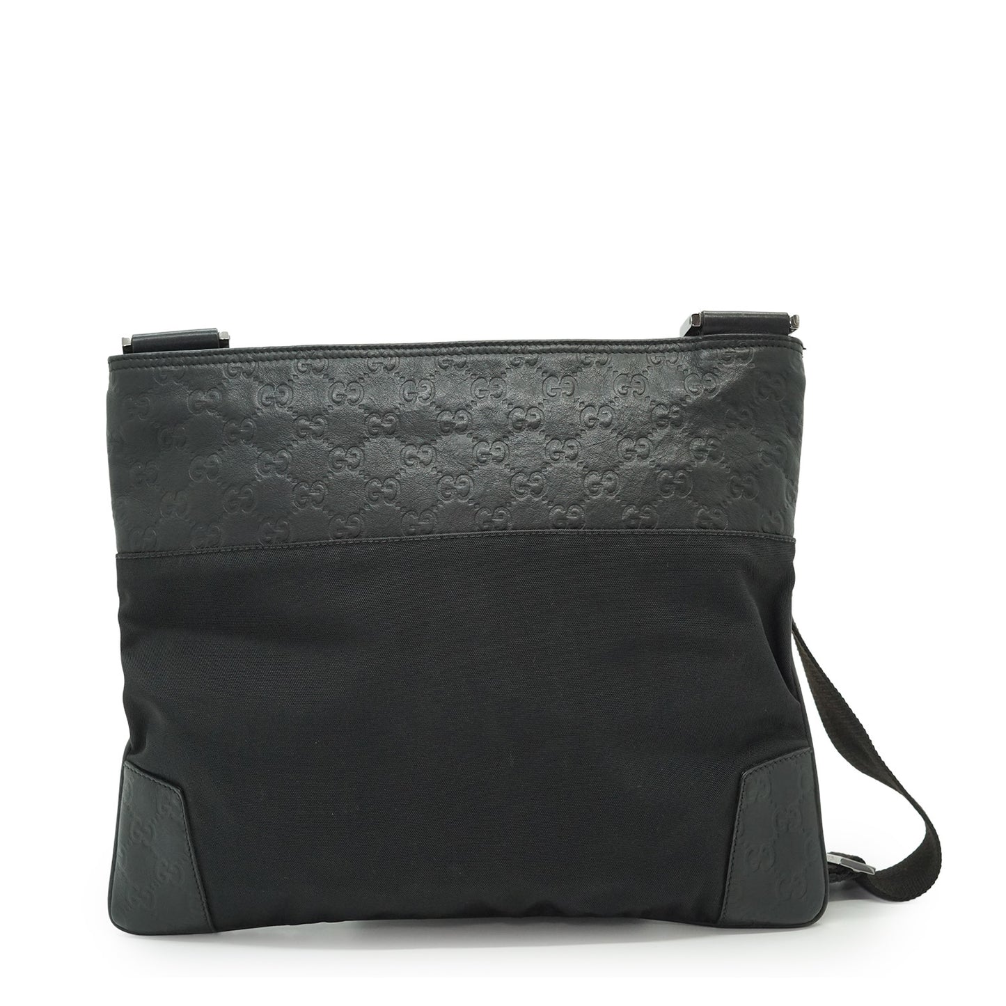 GG Nylon Leather Crossbody Bag