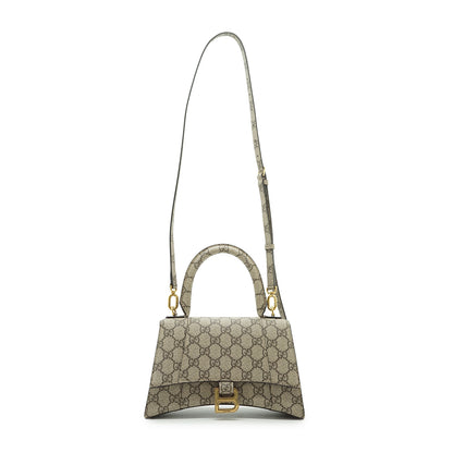 Gucci x Balenciaga The Hacker Project GG Supreme Coated Canvas Small Hourglass