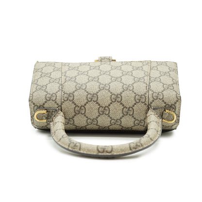 Gucci x Balenciaga The Hacker Project GG Supreme Coated Canvas Small Hourglass
