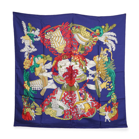 Chapeau by Annie Faivre Silk Carre 90