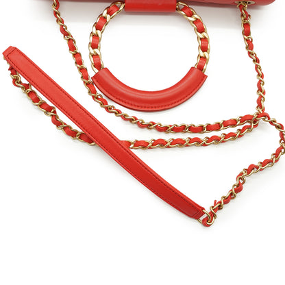 In The Loop Lambskin Matelasse Flap Bag