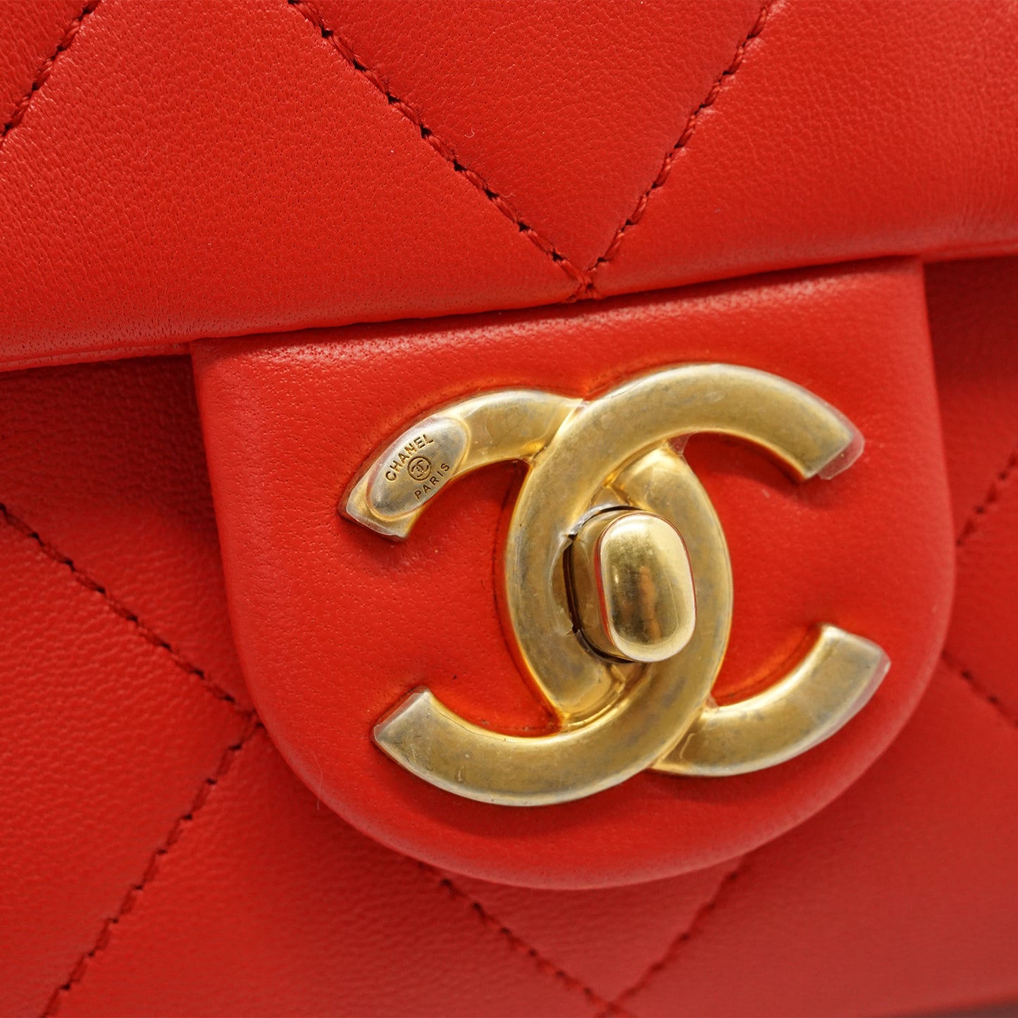 In The Loop Lambskin Matelasse Flap Bag