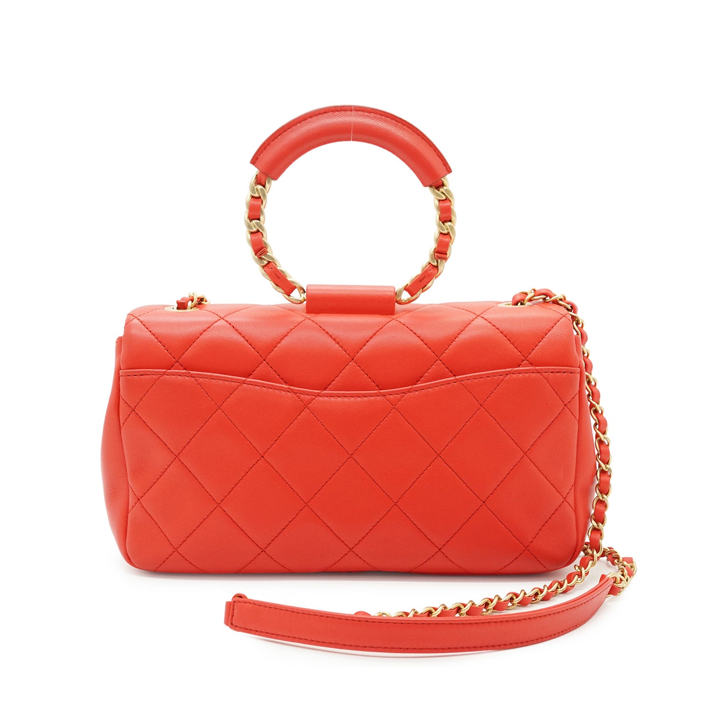 In The Loop Lambskin Matelasse Flap Bag
