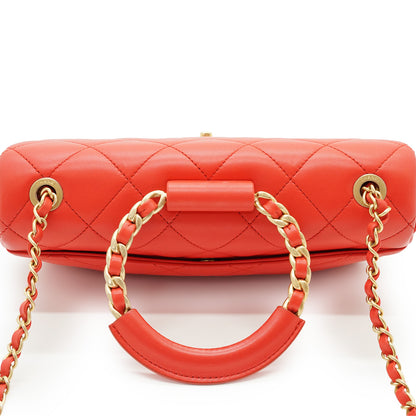 In The Loop Lambskin Matelasse Flap Bag