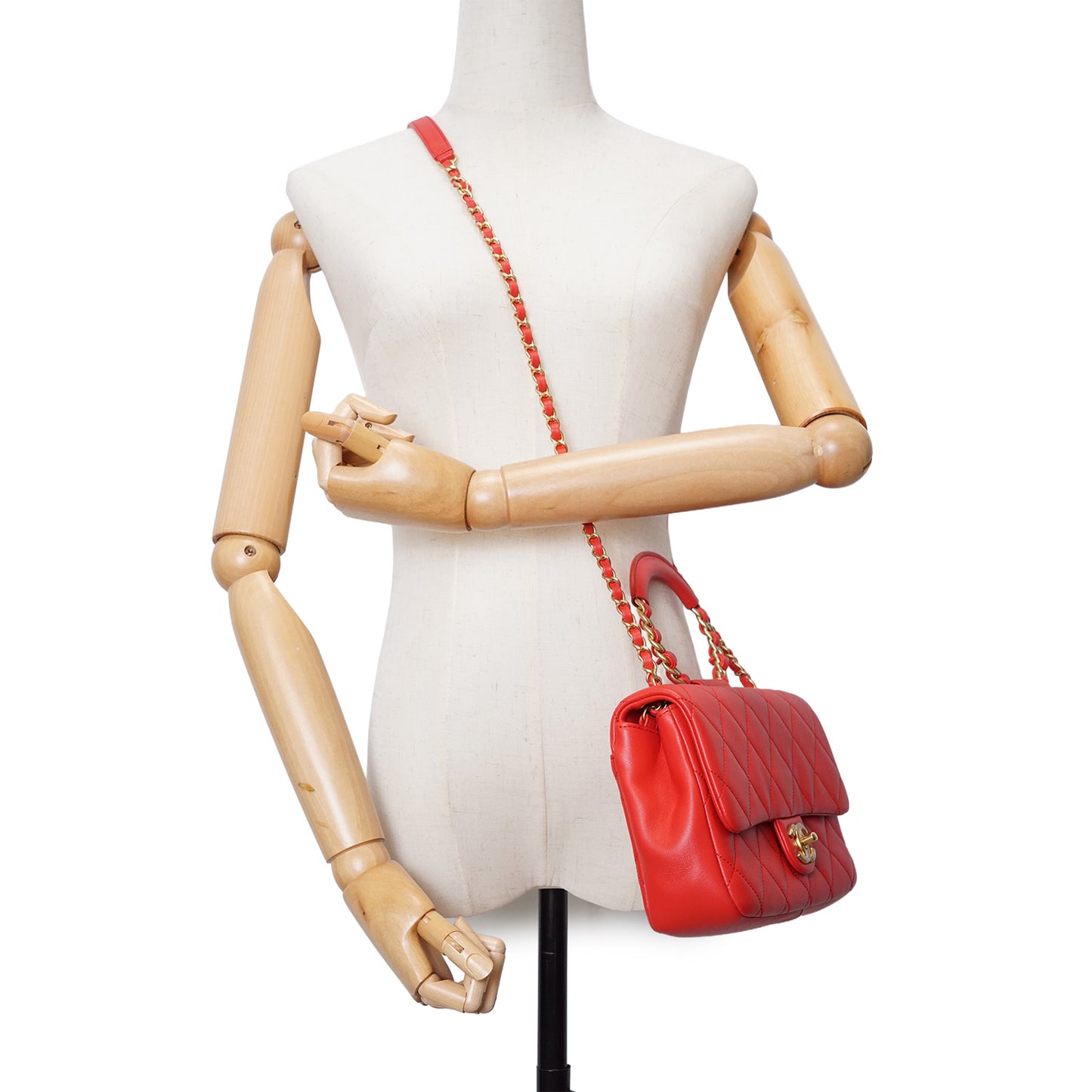In The Loop Lambskin Matelasse Flap Bag
