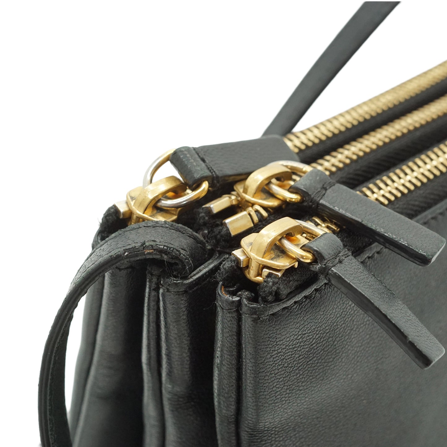 Lambskin Small Trio Shoulder Bag