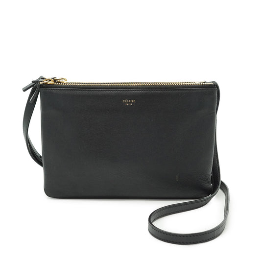 Lambskin Small Trio Shoulder Bag