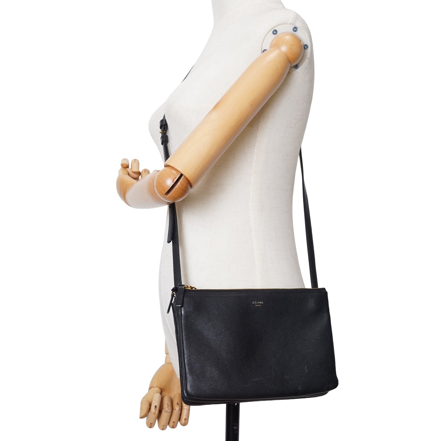 Lambskin Small Trio Shoulder Bag