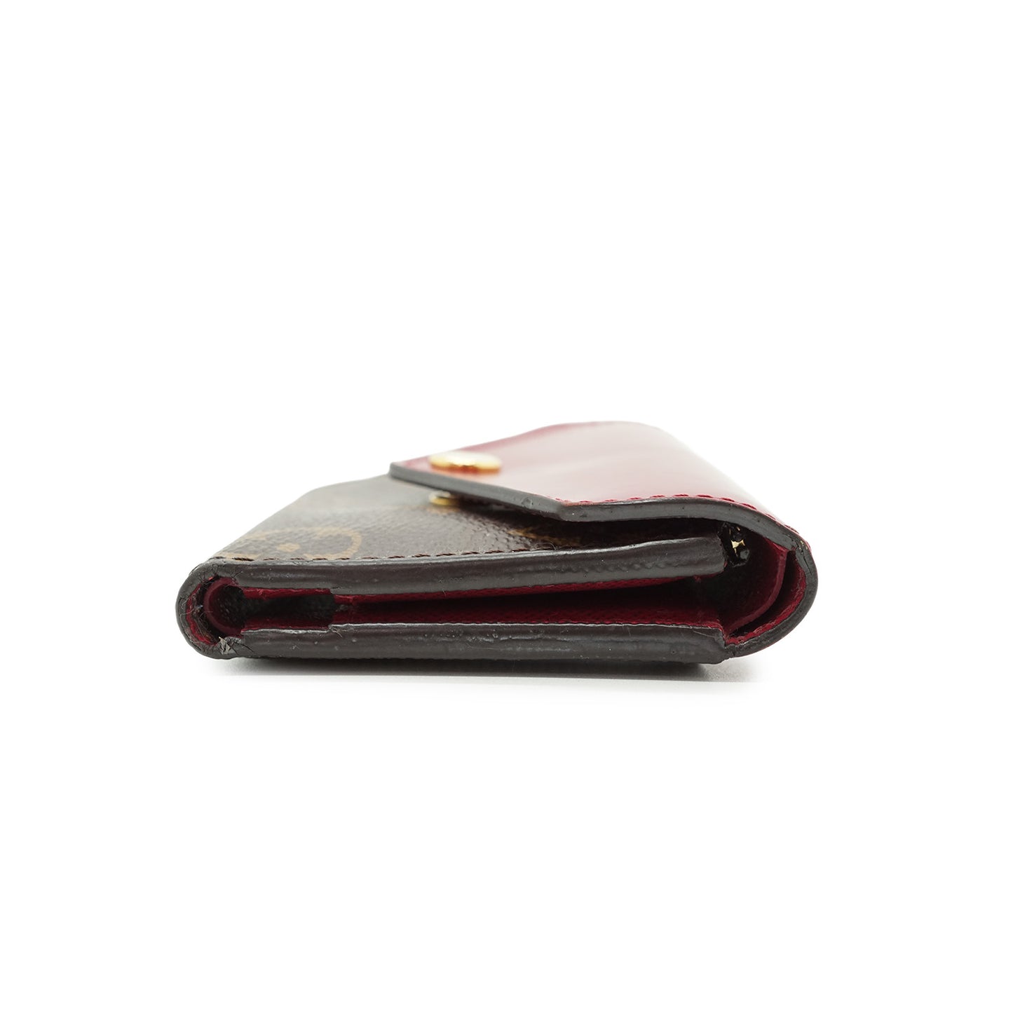 Monogram Portefeuille Zoe Fuchsia Compact Wallet
