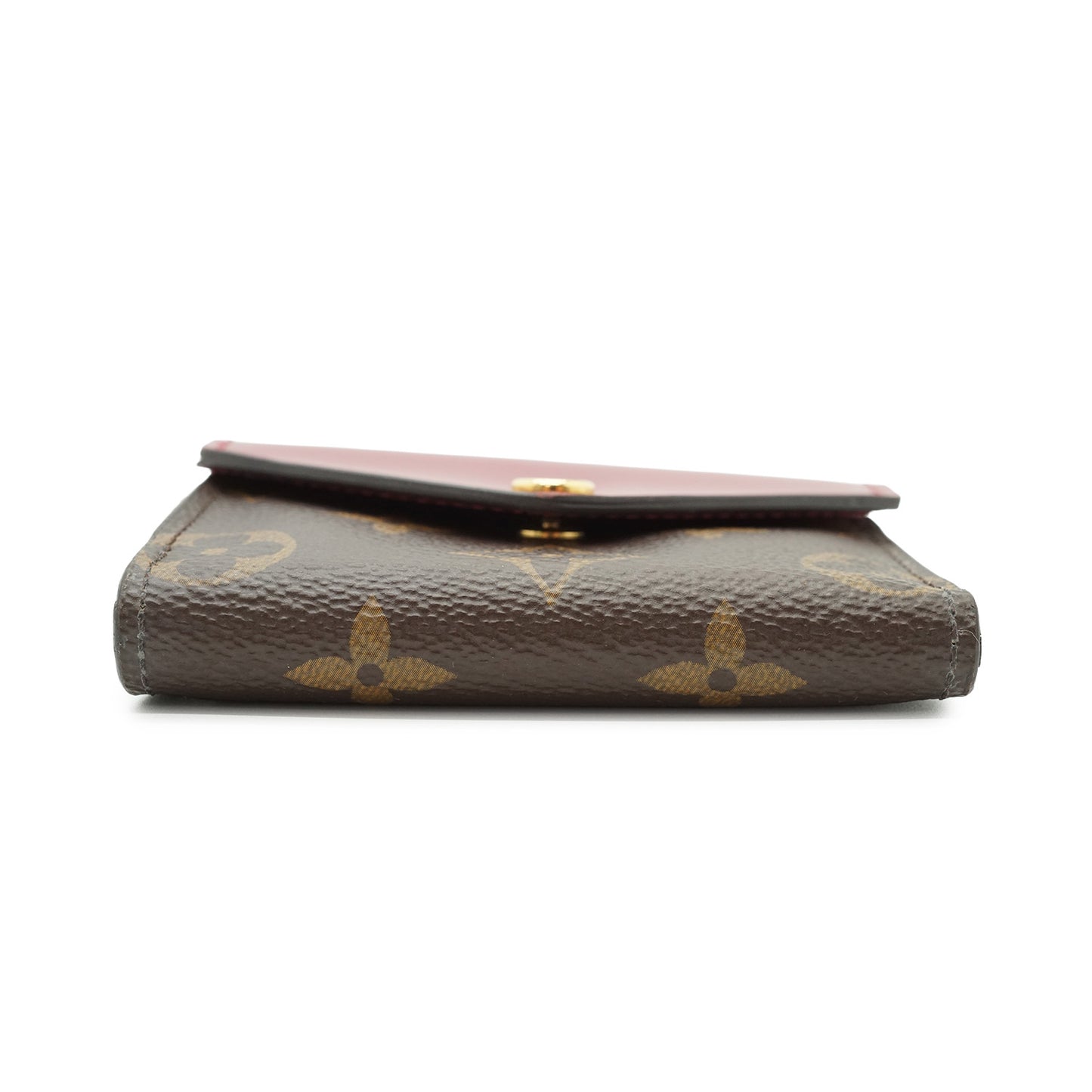 Monogram Portefeuille Zoe Fuchsia Compact Wallet