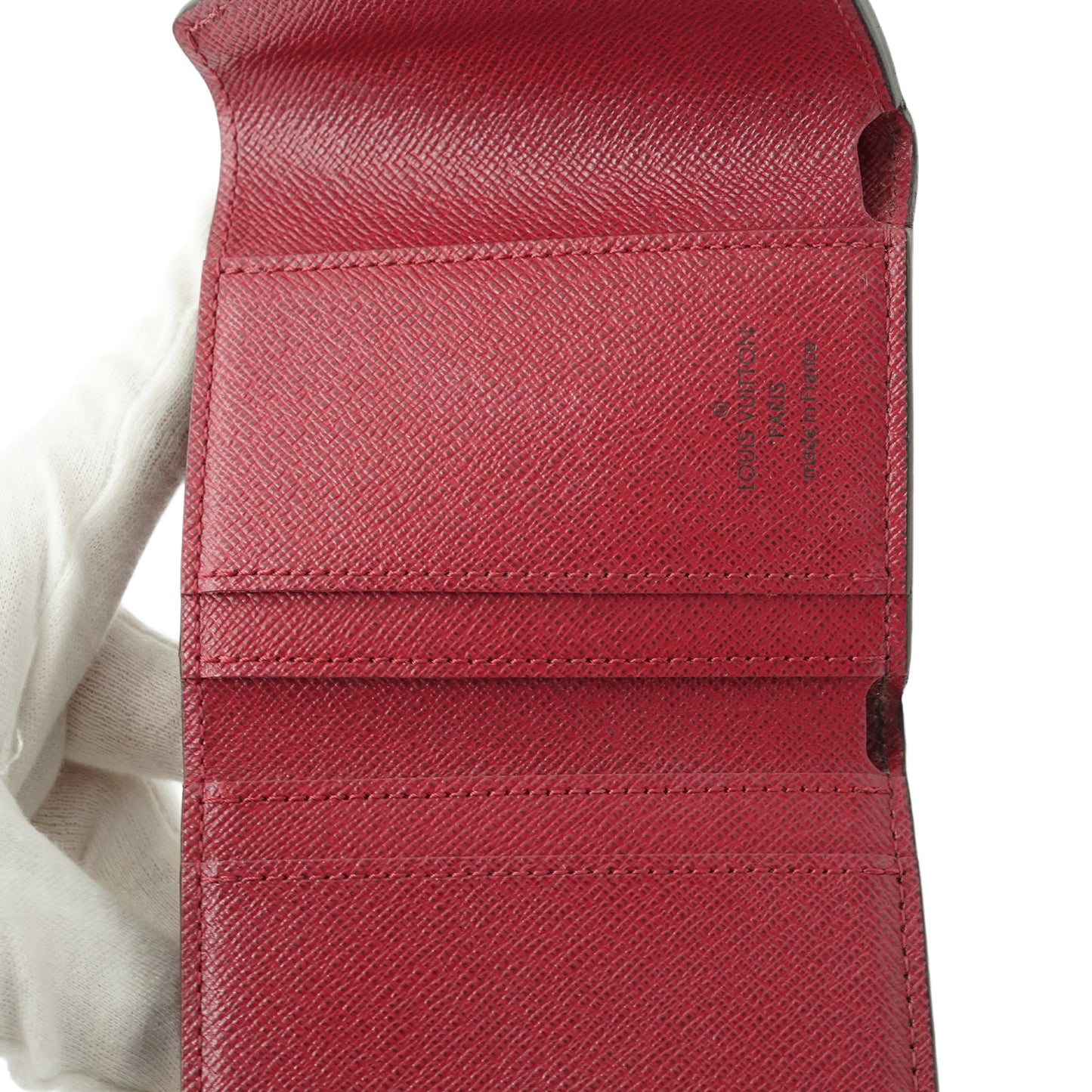 Monogram Portefeuille Zoe Fuchsia Compact Wallet