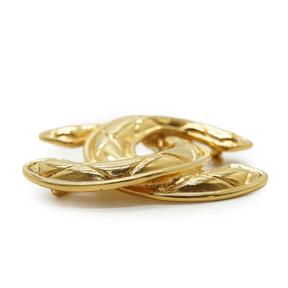CC Large Matelasse Brooch GP