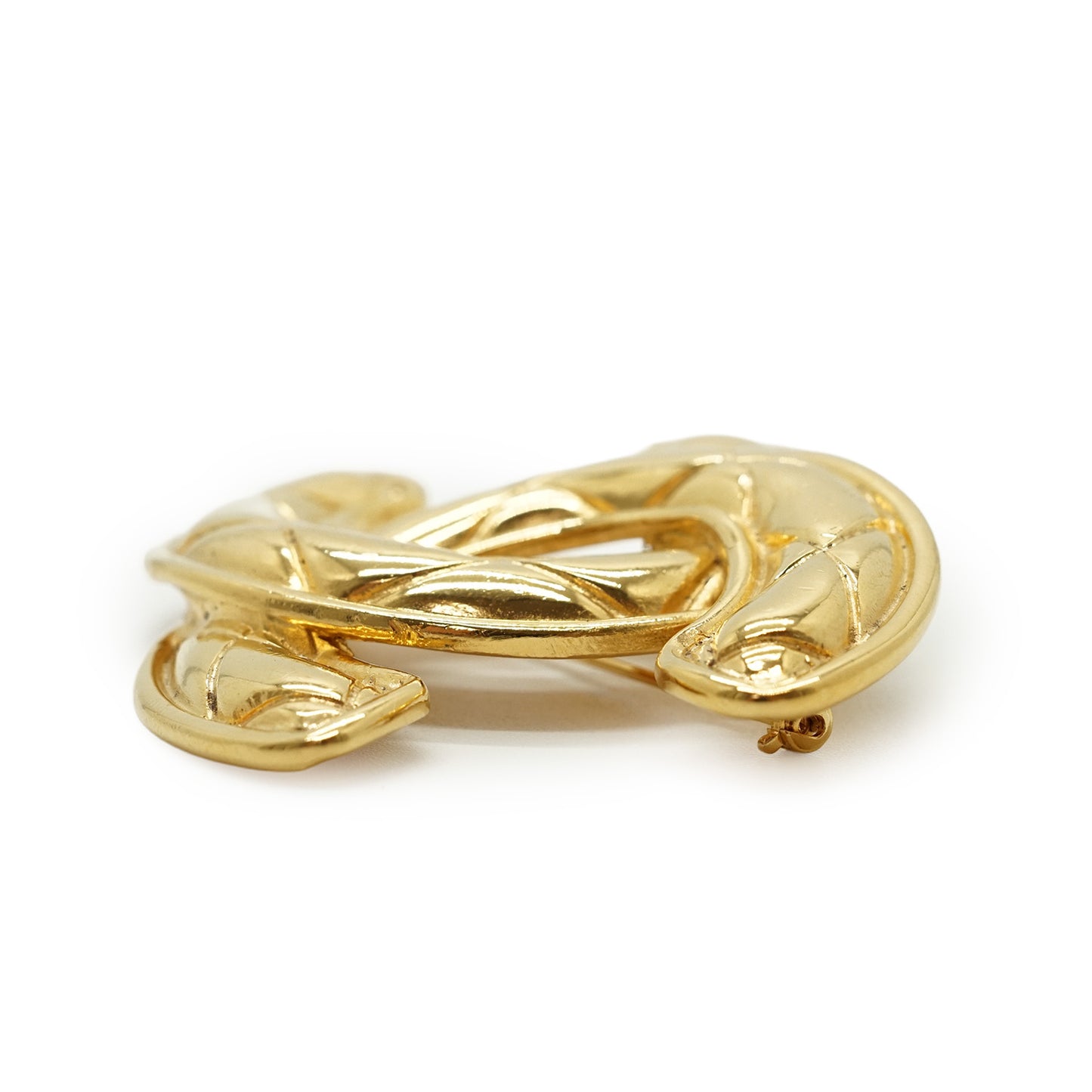 CC Large Matelasse Brooch GP