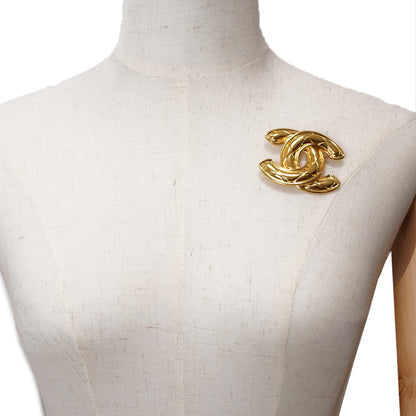 CC Large Matelasse Brooch GP
