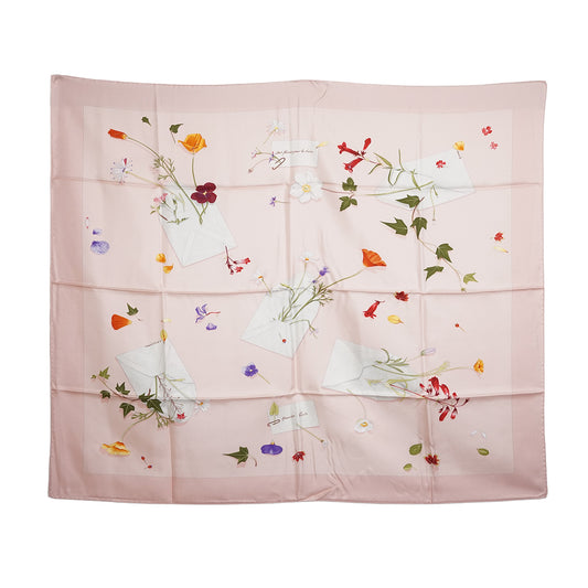 Des fleurs pour le dire Silk Carre 90