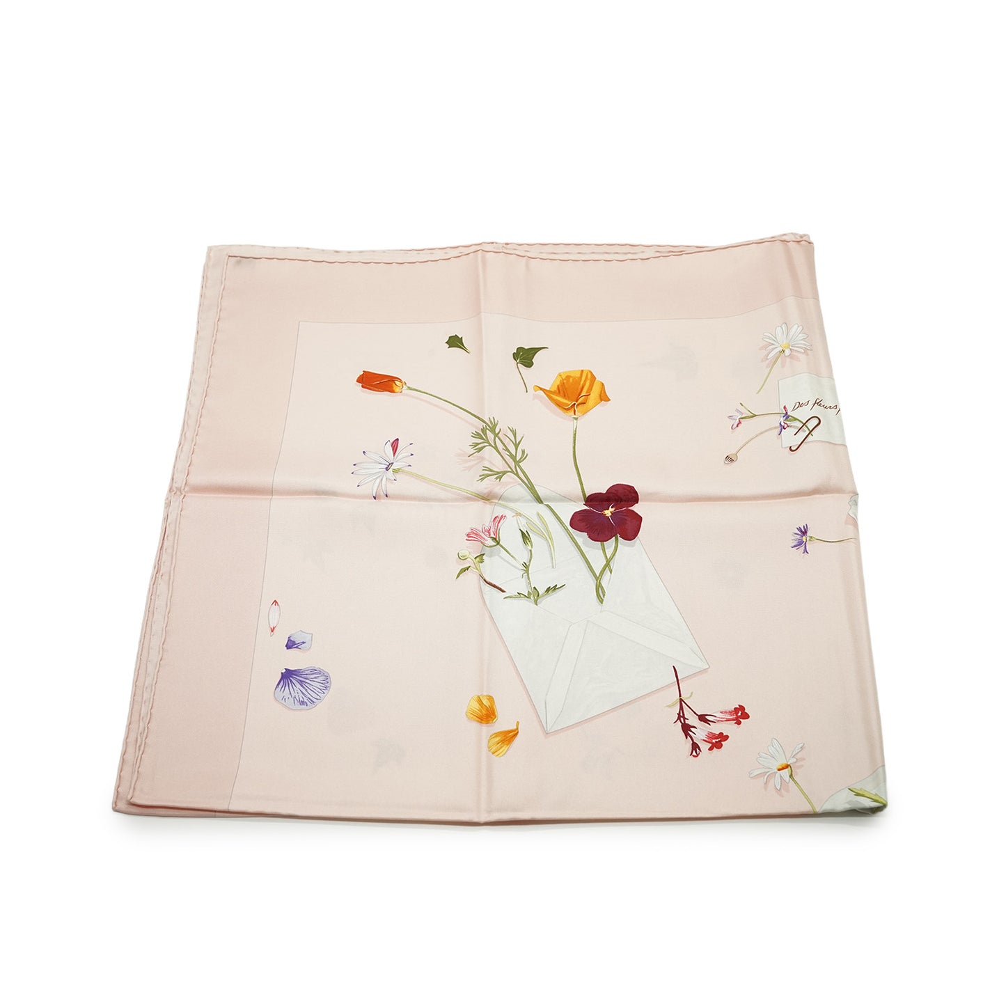 Des fleurs pour le dire Silk Carre 90