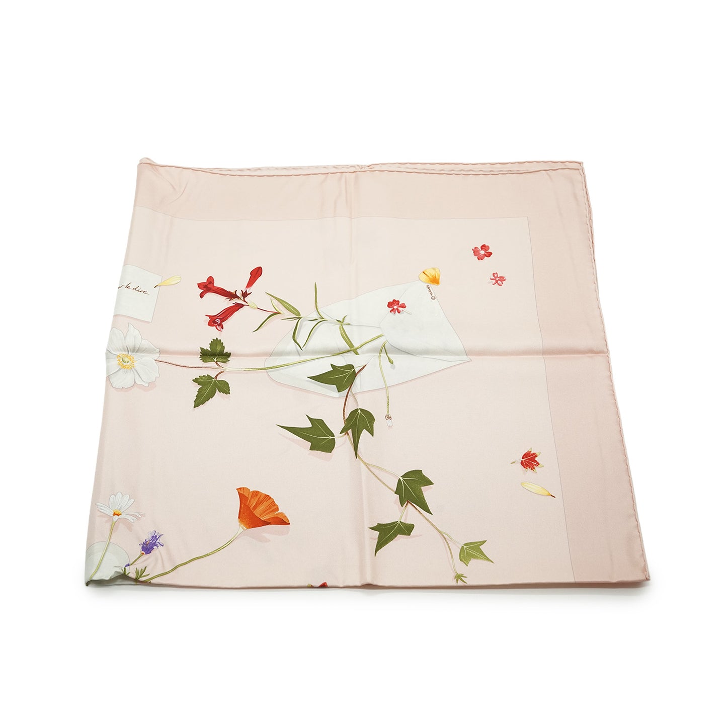 Des fleurs pour le dire Silk Carre 90