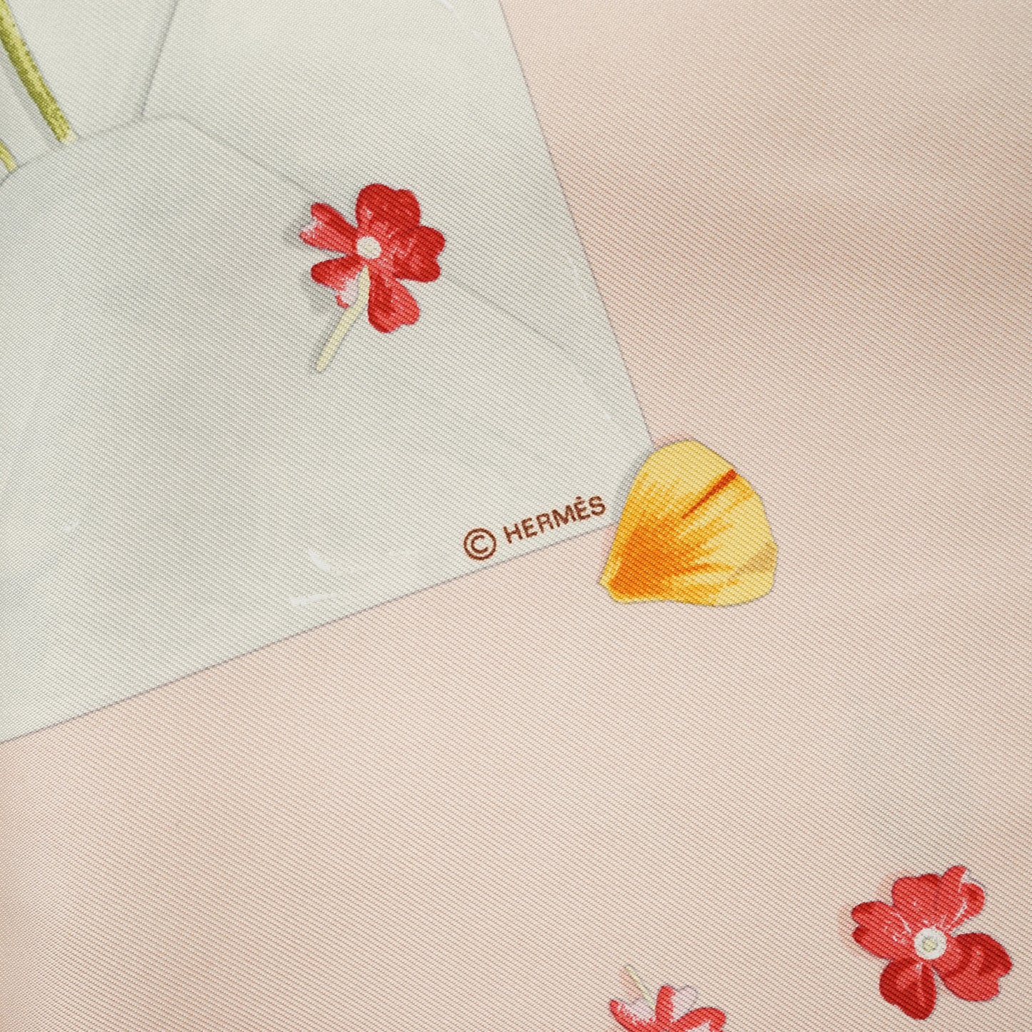 Des fleurs pour le dire Silk Carre 90