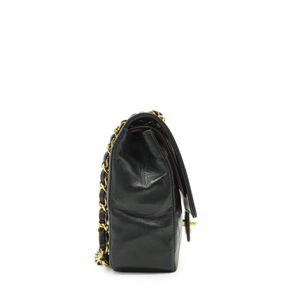 Double Flap Matelasse 25 Lambskin Chain Shoulder Bag