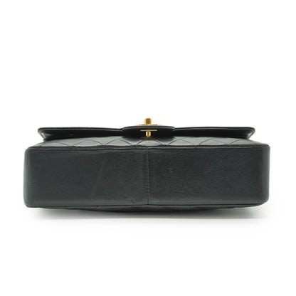Double Flap Matelasse 25 Lambskin Chain Shoulder Bag
