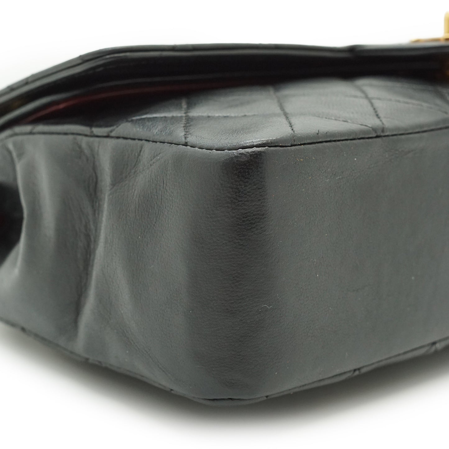 Double Flap Matelasse 25 Lambskin Chain Shoulder Bag
