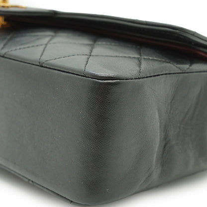 Double Flap Matelasse 25 Lambskin Chain Shoulder Bag
