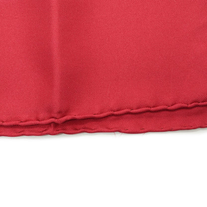 Frontaux et Cocardes by Caty Latham Silk Carre 90