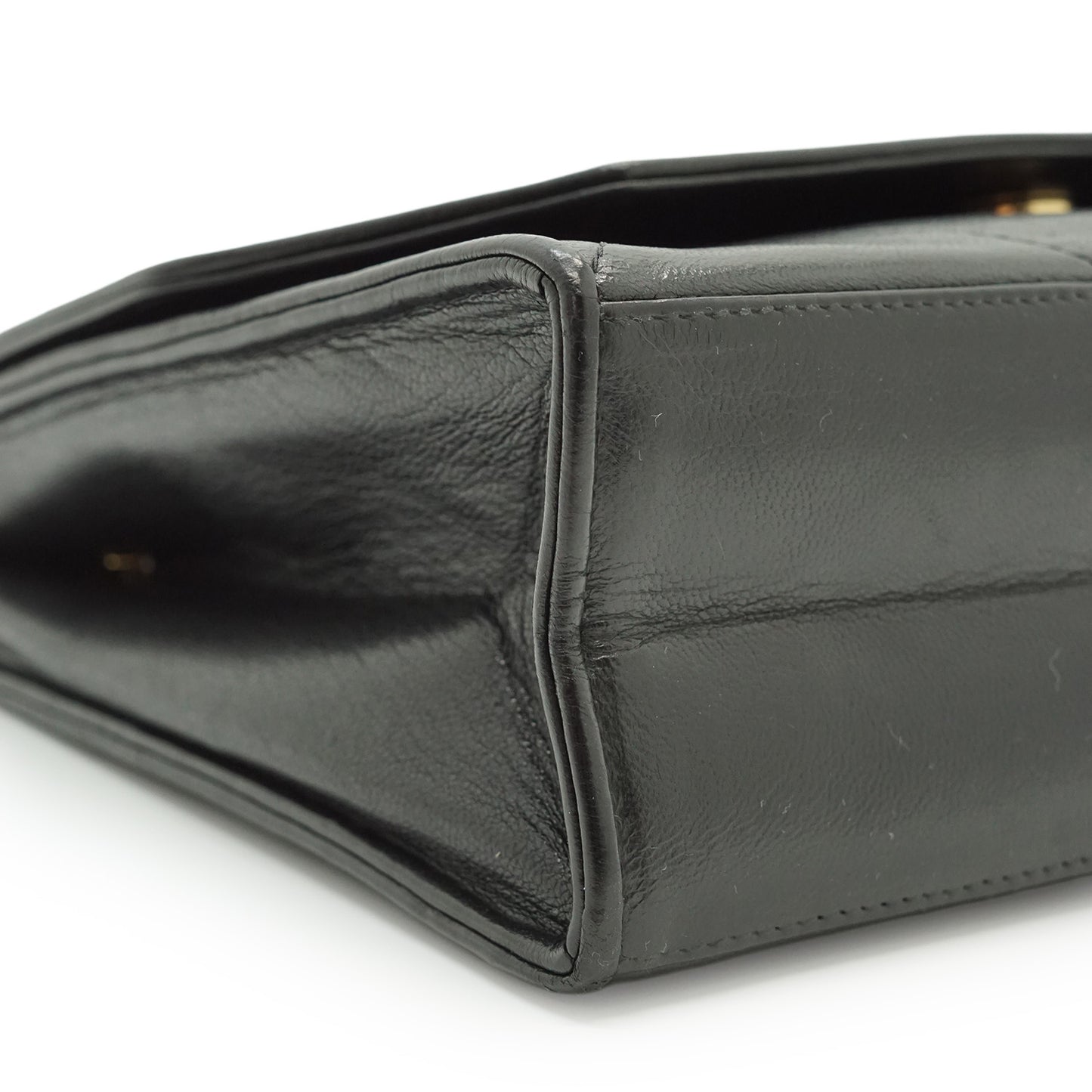 Vintage CC Diamond-Quilted Envelope Flap Chain Shoulder Bag