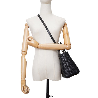 Lady Dior Medium Cannage Lambskin