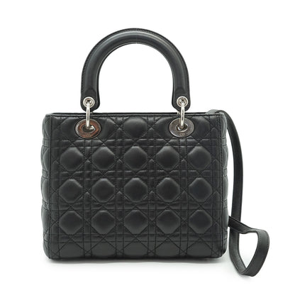 Lady Dior Medium Cannage Lambskin