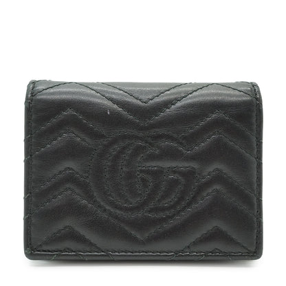 GG Marmont Quilted Compact Wallet