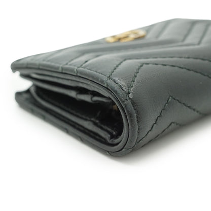 GG Marmont Quilted Compact Wallet