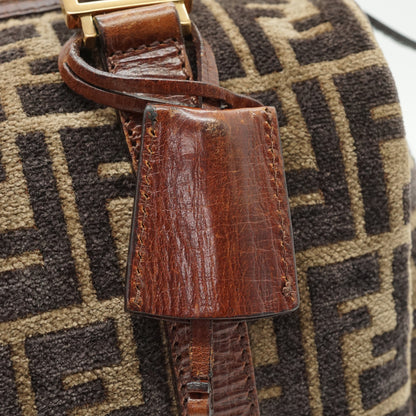 Zucca Velvet Mini Boston Bag