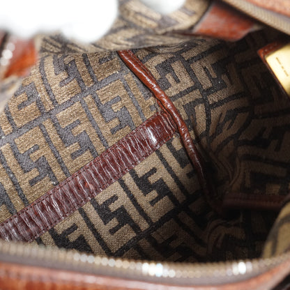 Zucca Velvet Mini Boston Bag