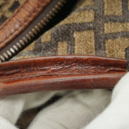Zucca Velvet Mini Boston Bag