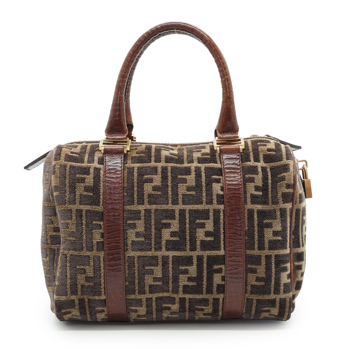 Zucca Velvet Mini Boston Bag