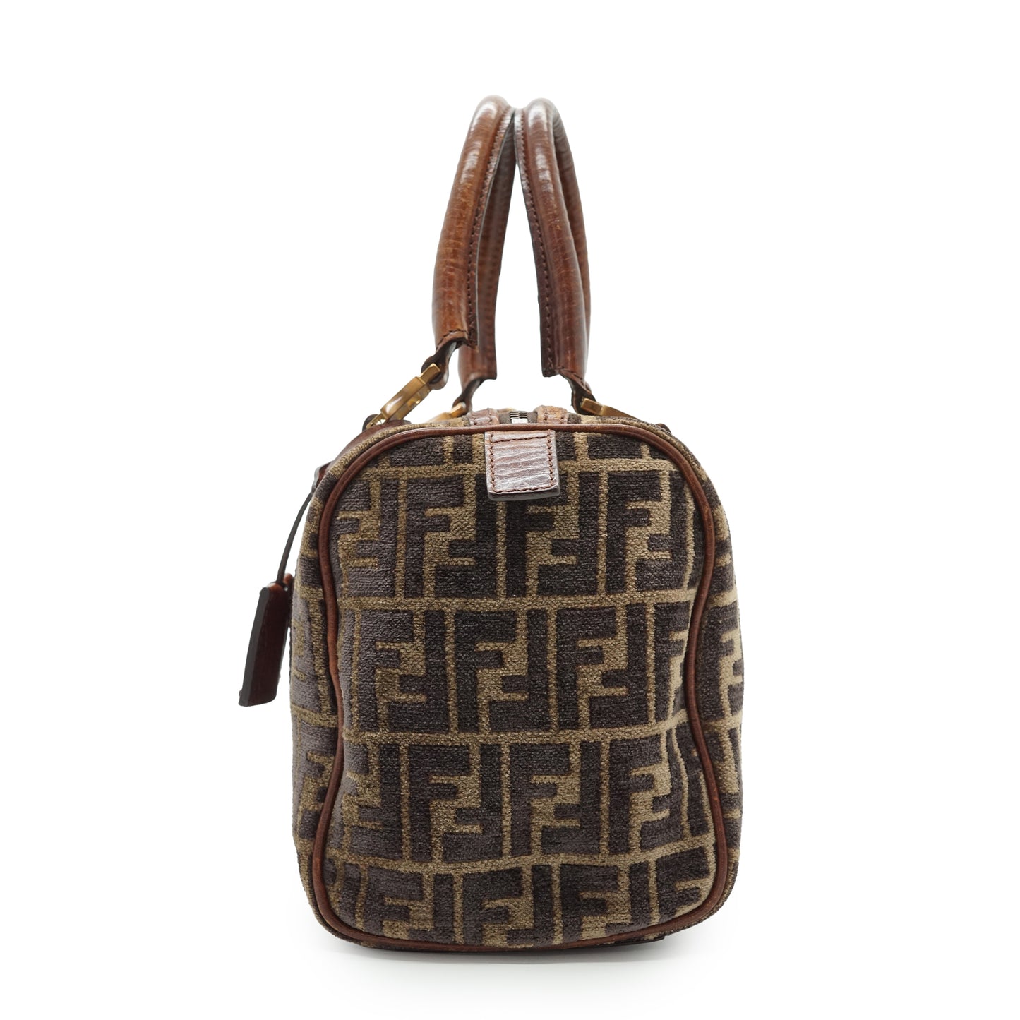 Zucca Velvet Mini Boston Bag