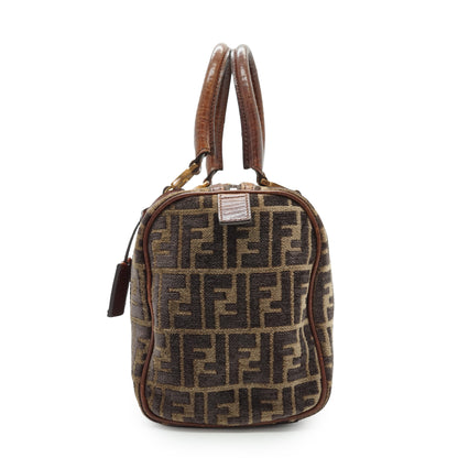 Zucca Velvet Mini Boston Bag
